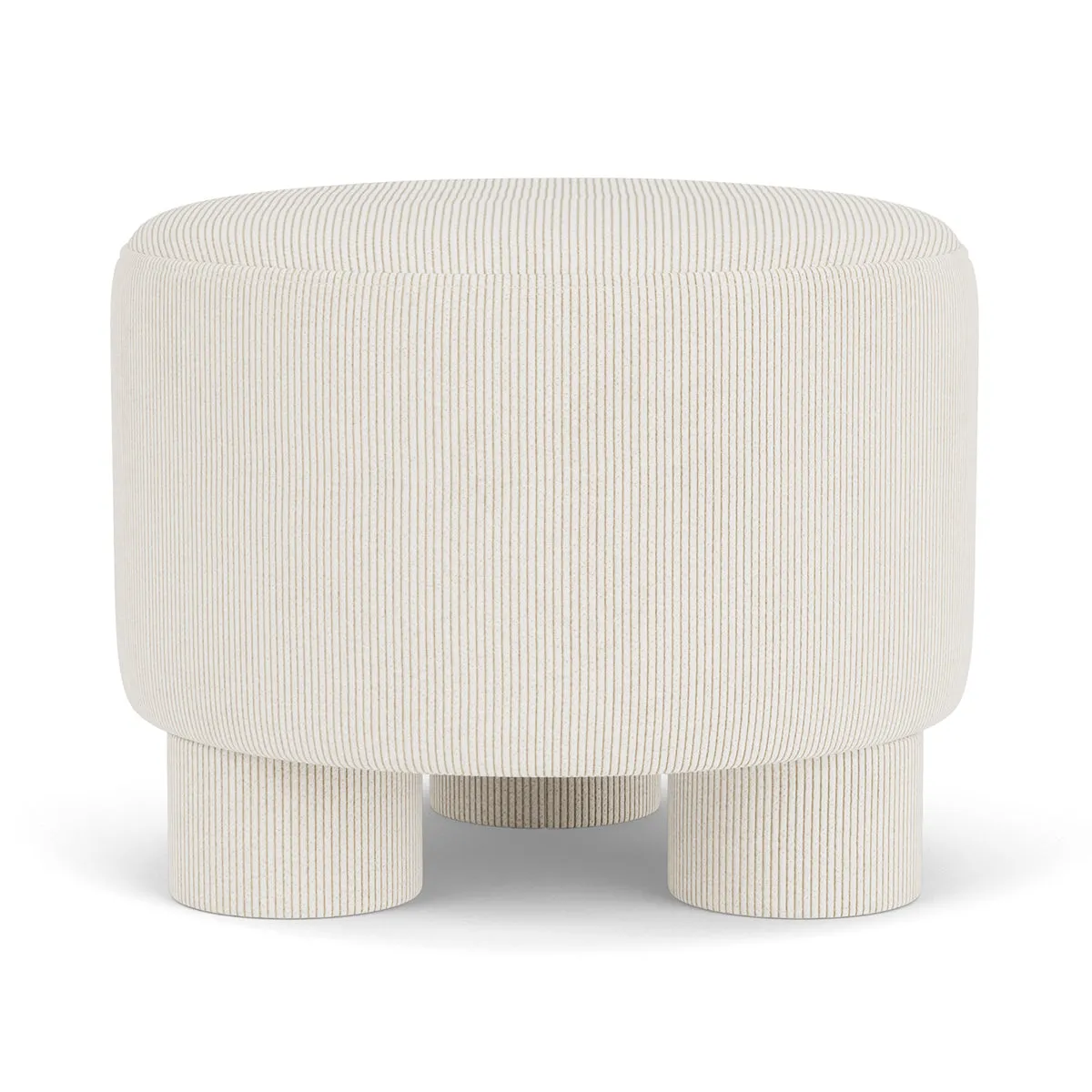 Faith Velvet Ottoman