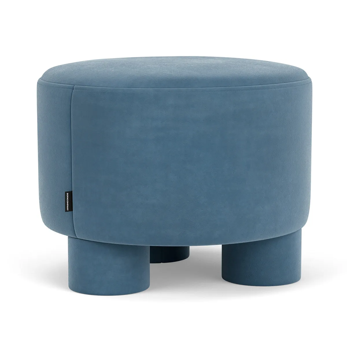 Faith Velvet Ottoman