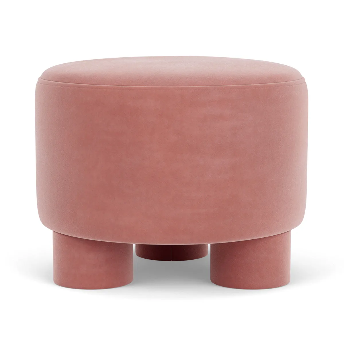 Faith Velvet Ottoman