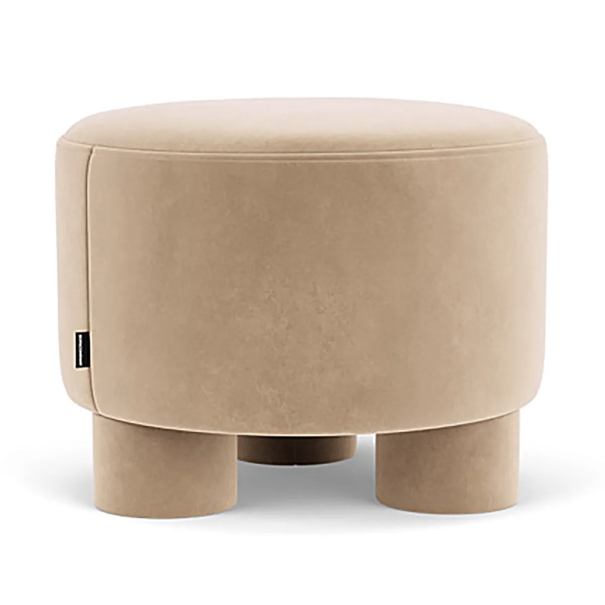 Faith Velvet Ottoman