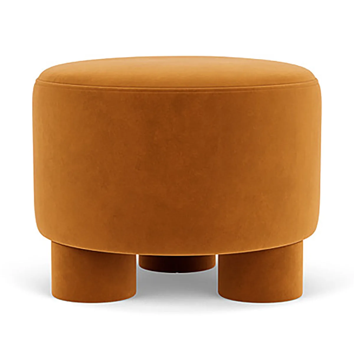 Faith Velvet Ottoman