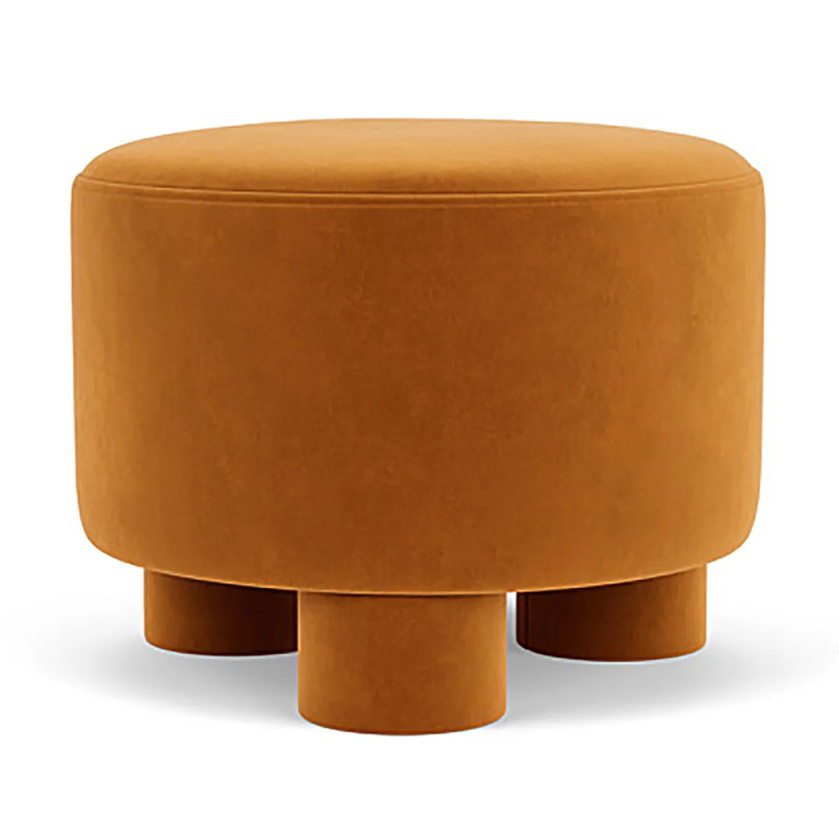 Faith Velvet Ottoman