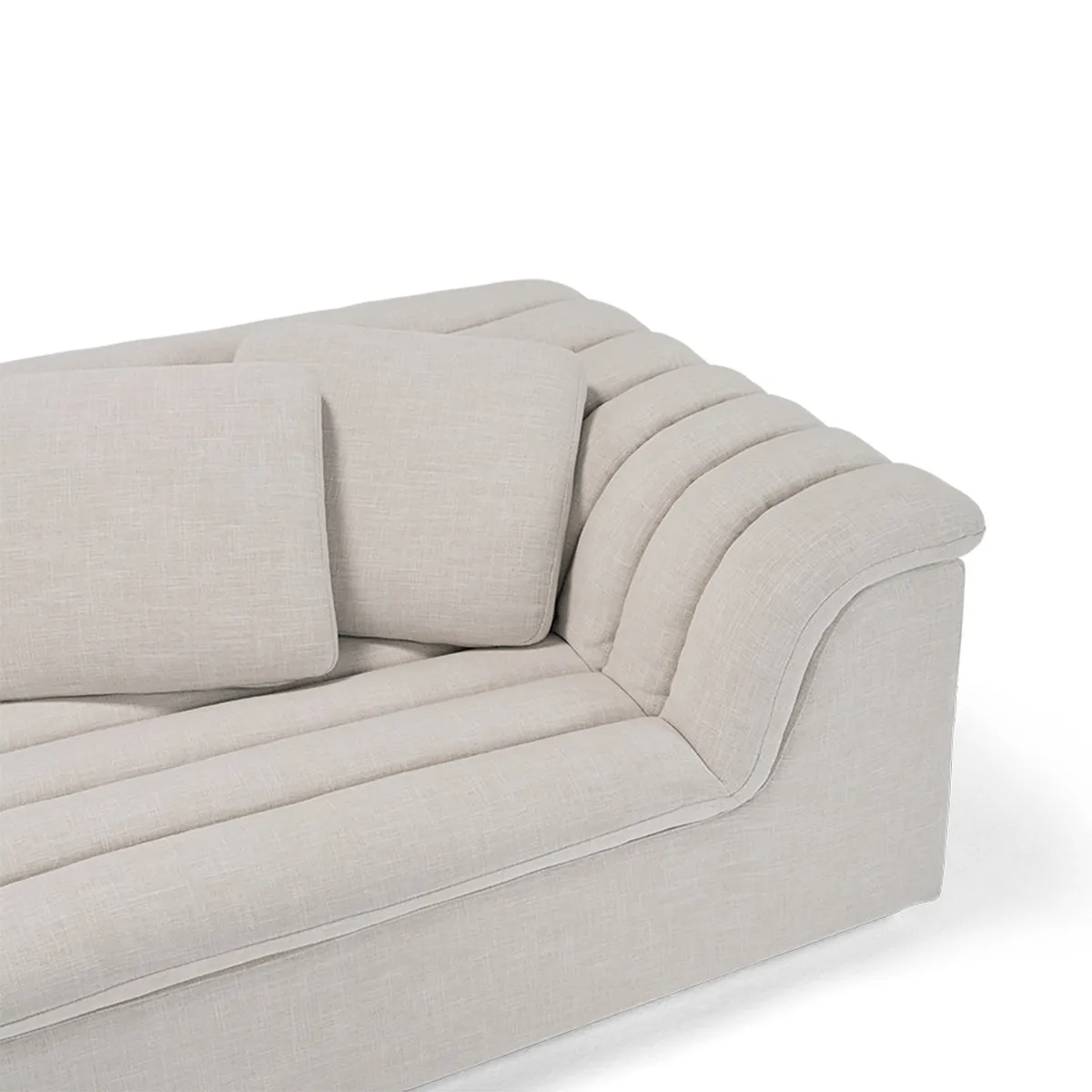 Float 3 Piece Modular Sofa (Byron Oyster)