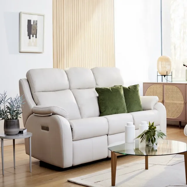 G Plan Kingsbury 3 Seater Recliner Sofa in Leather