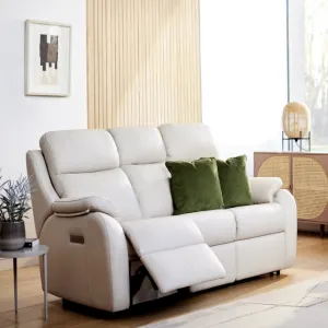 G Plan Kingsbury 3 Seater Recliner Sofa in Leather