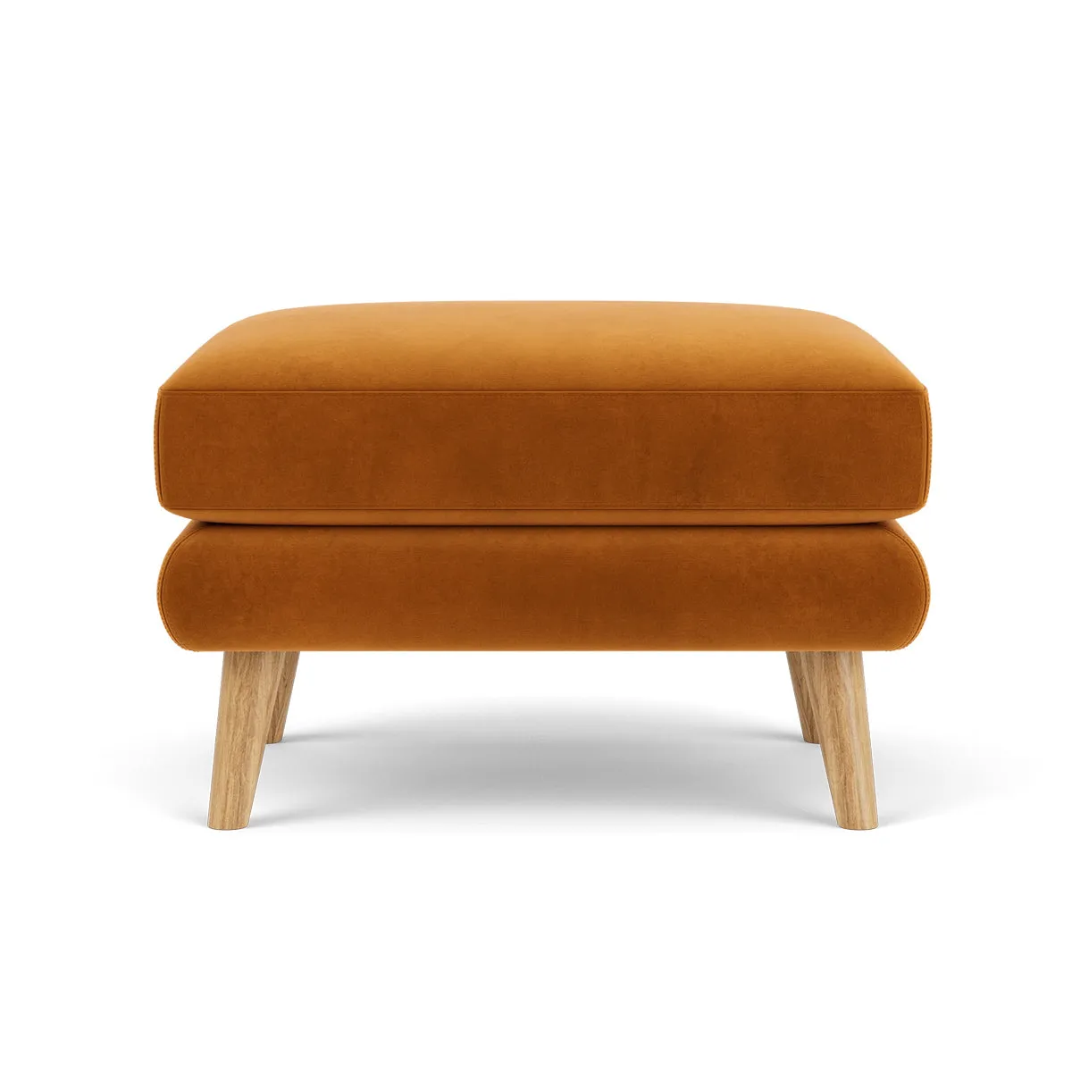 George Velvet Ottoman