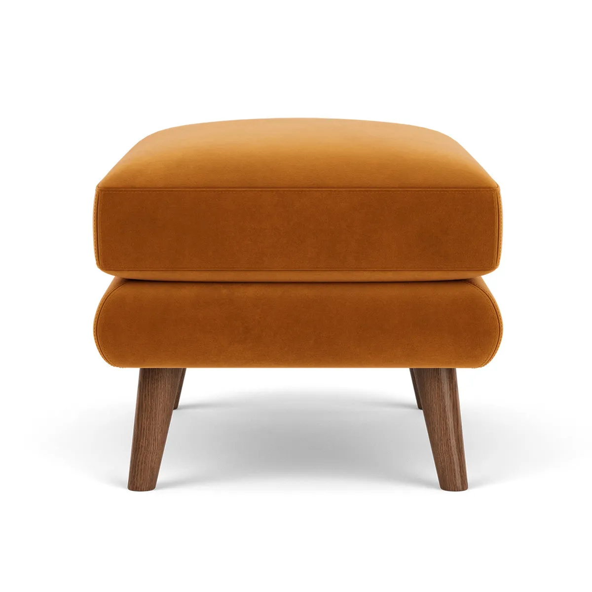 George Velvet Ottoman