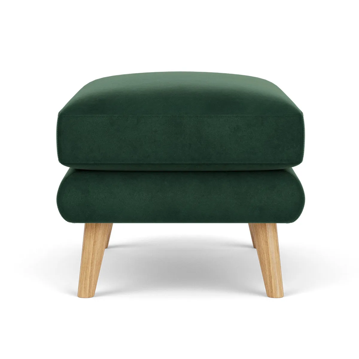 George Velvet Ottoman
