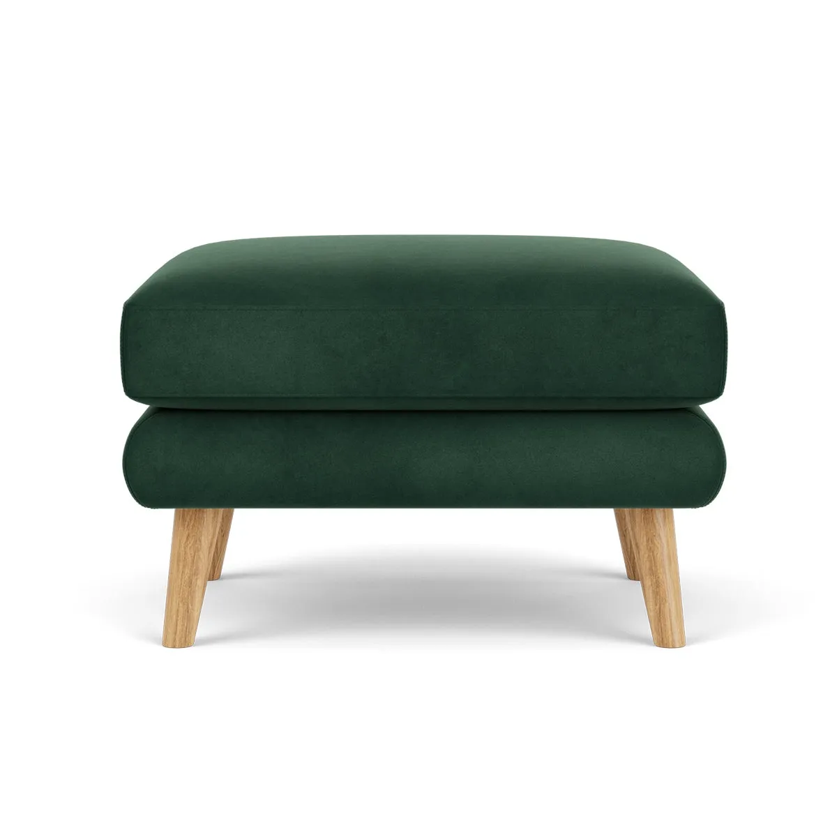 George Velvet Ottoman