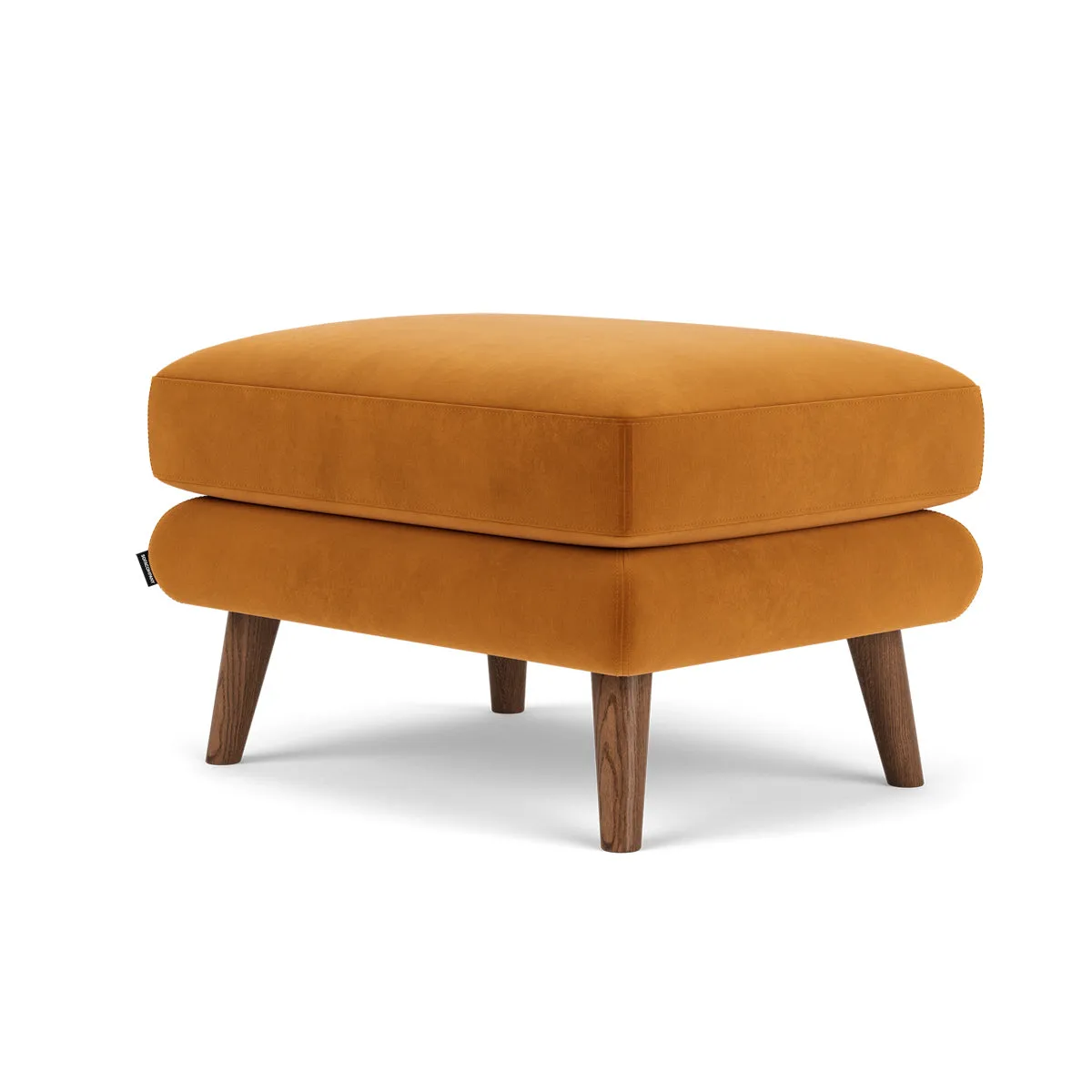 George Velvet Ottoman