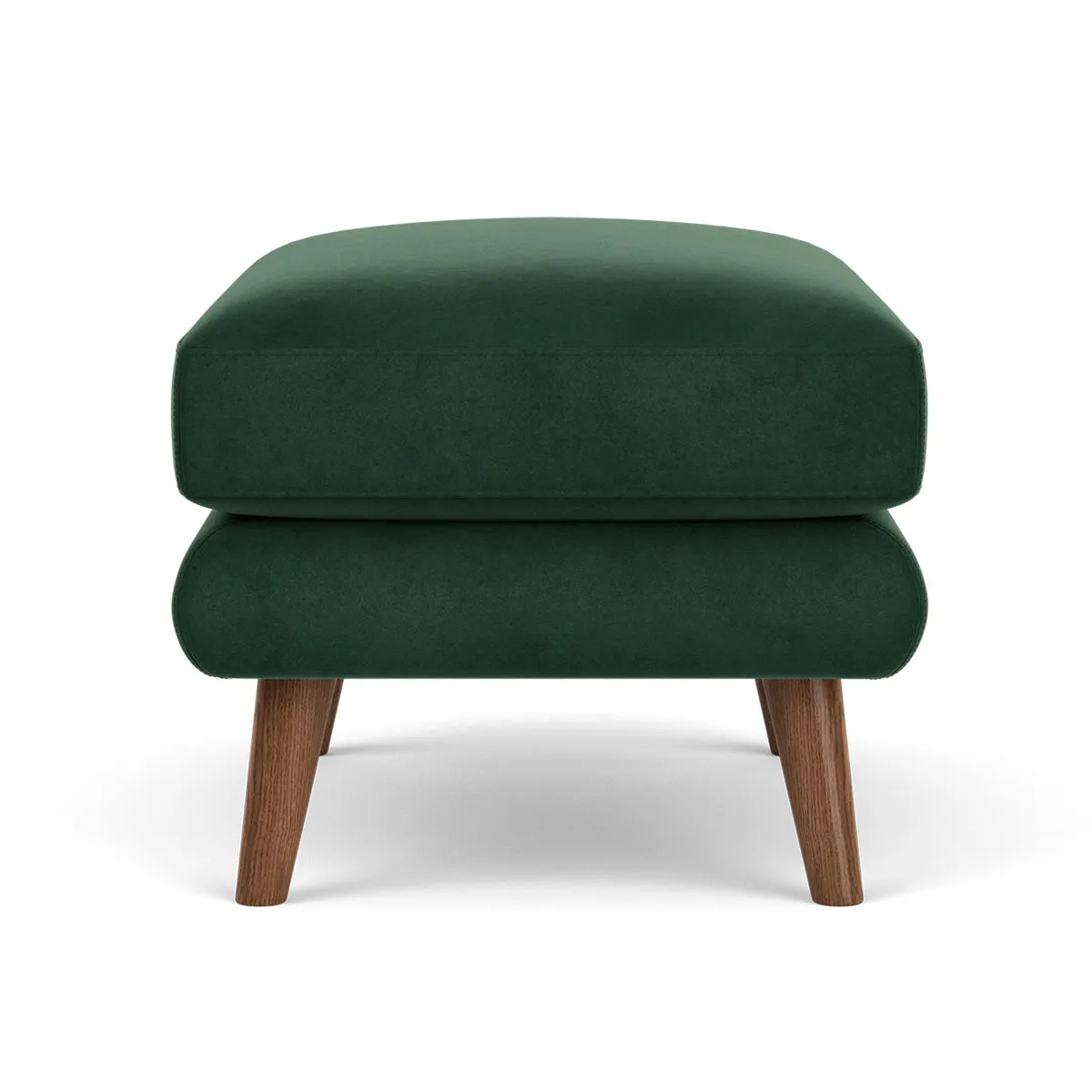 George Velvet Ottoman