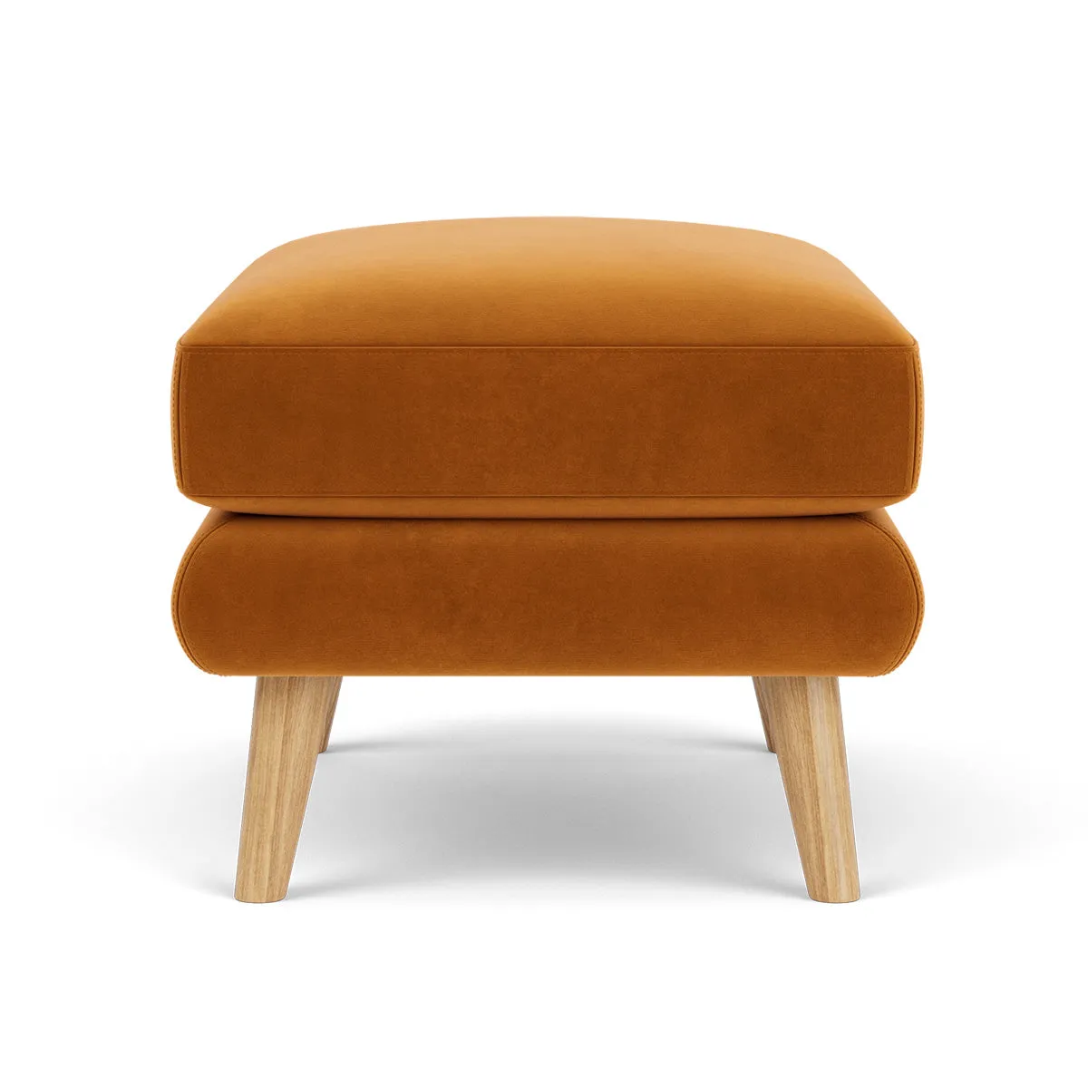 George Velvet Ottoman