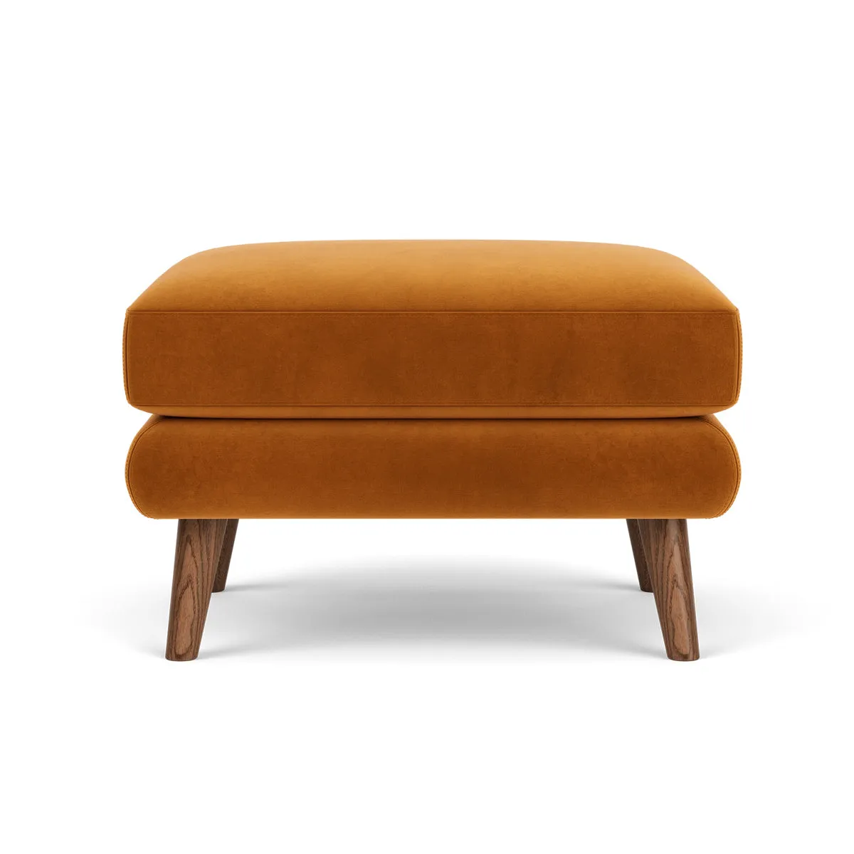 George Velvet Ottoman