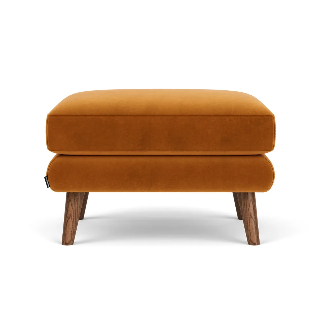George Velvet Ottoman