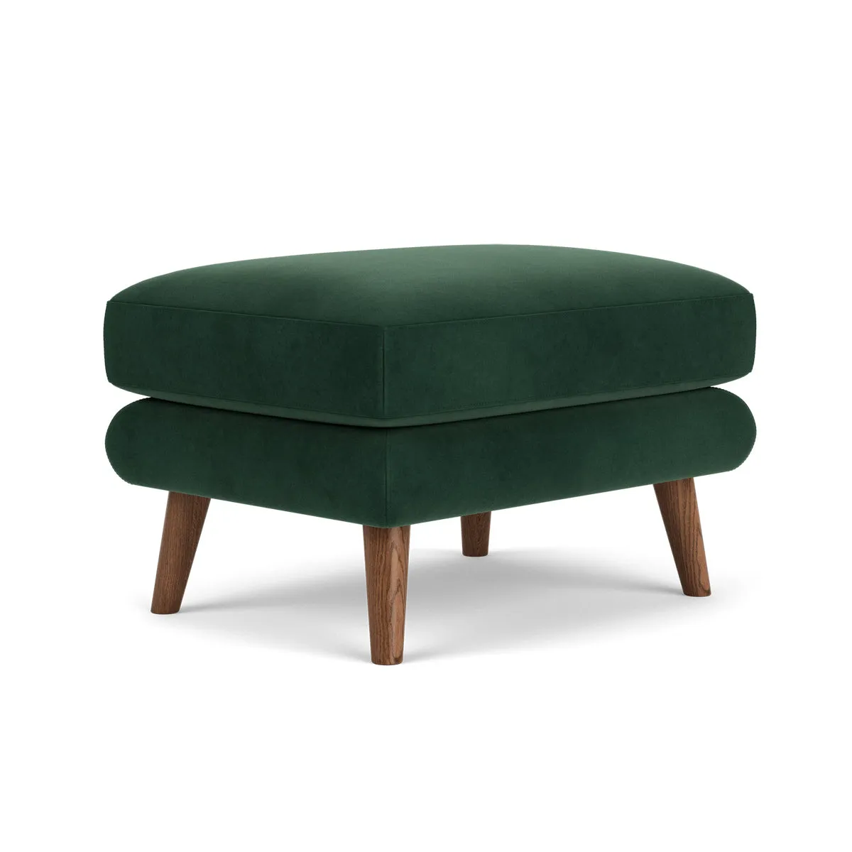 George Velvet Ottoman
