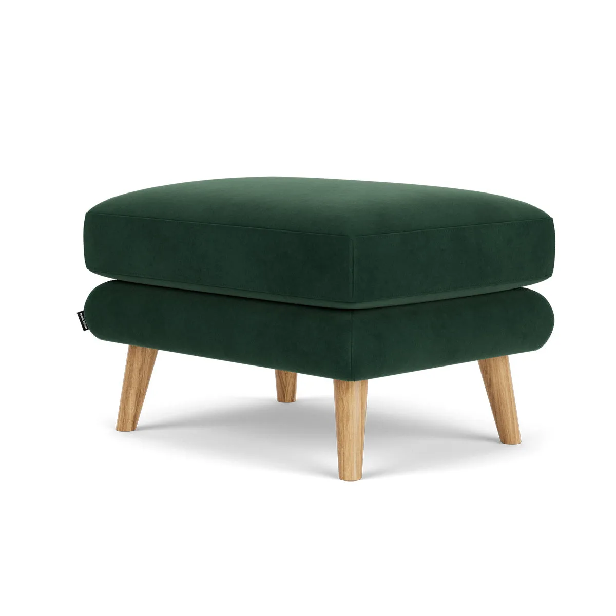 George Velvet Ottoman