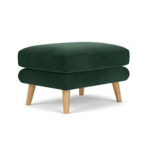 George Velvet Ottoman