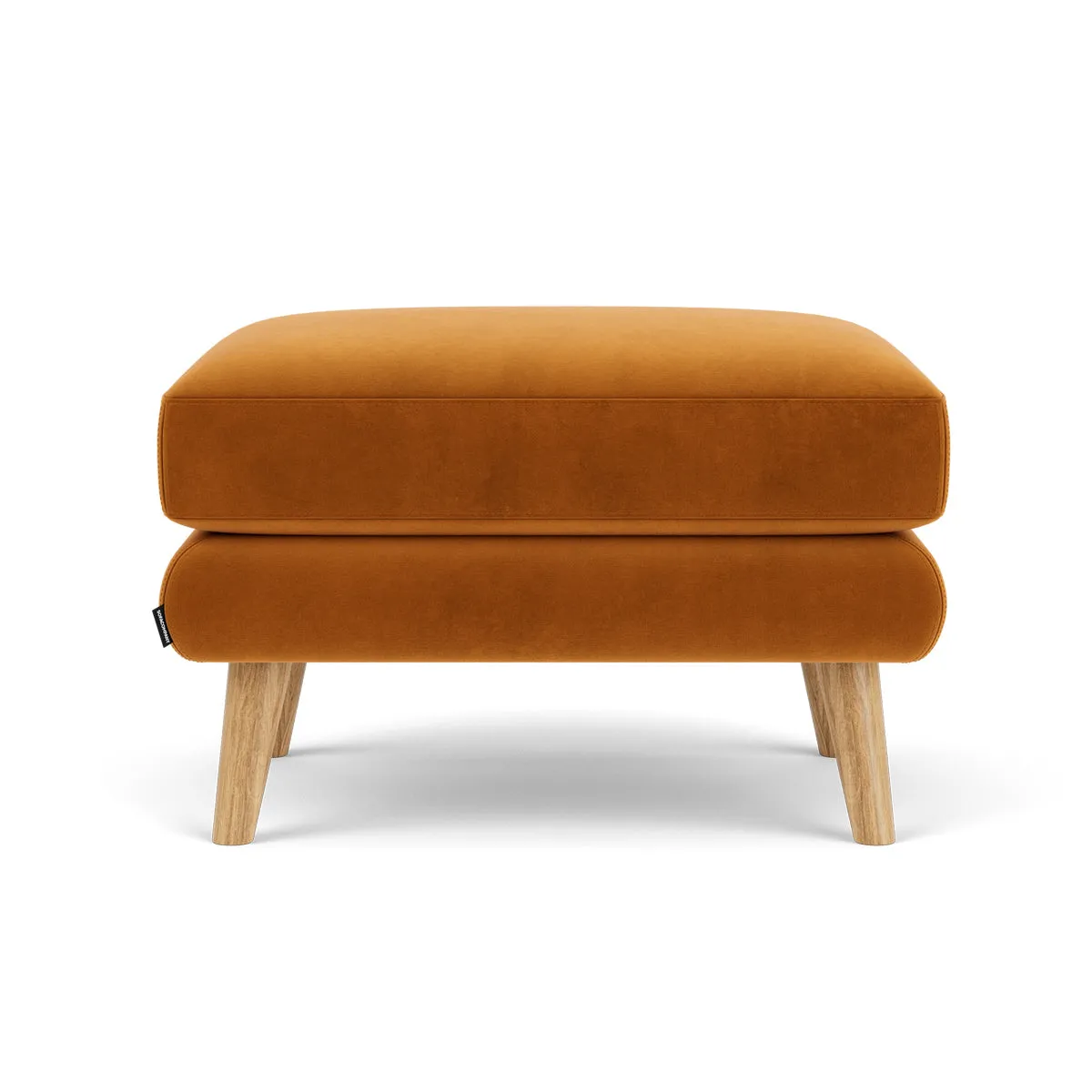 George Velvet Ottoman