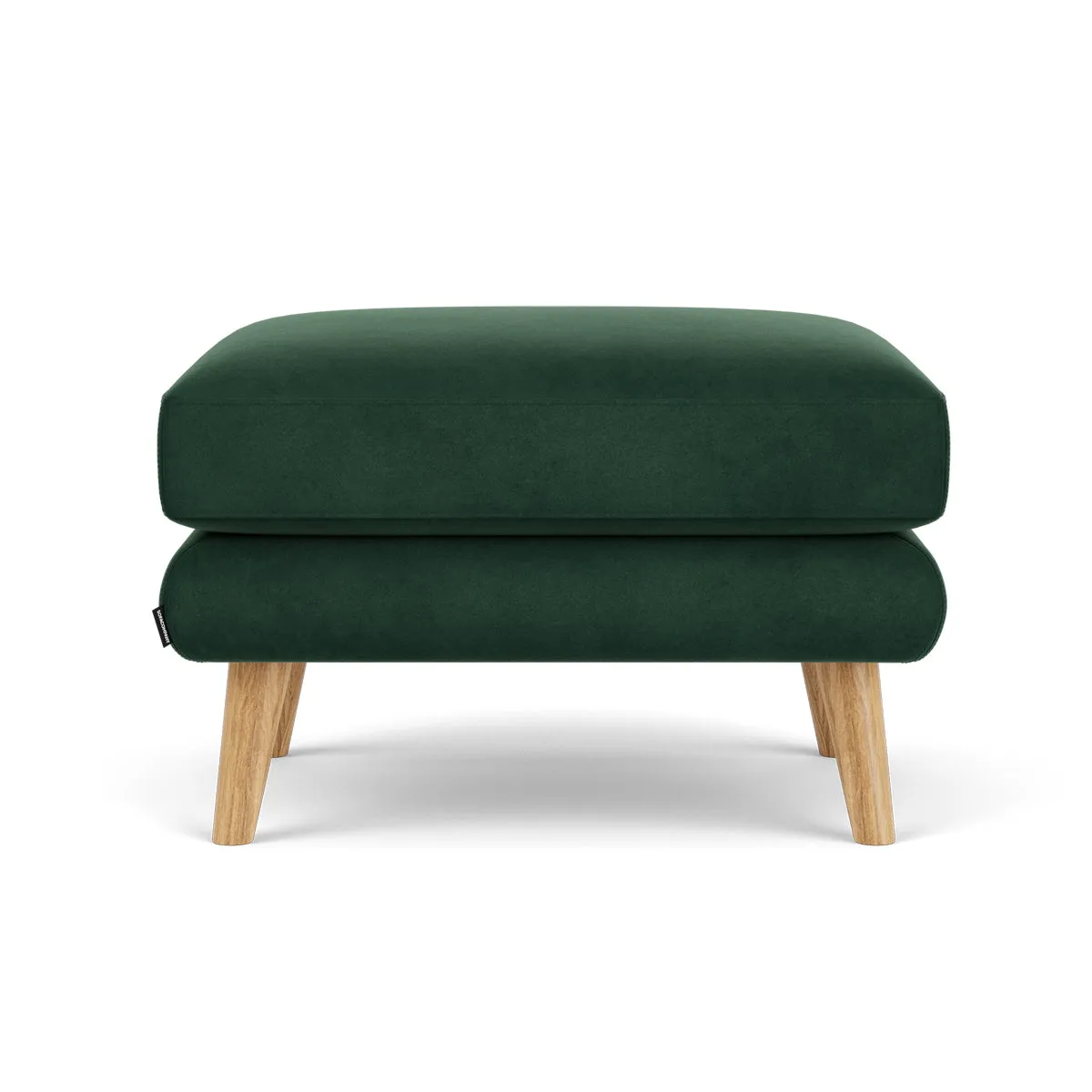 George Velvet Ottoman