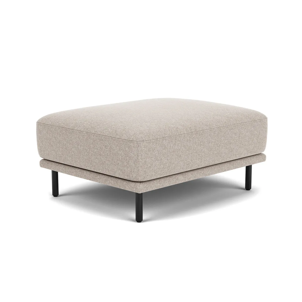 Harvey Fabric Ottoman