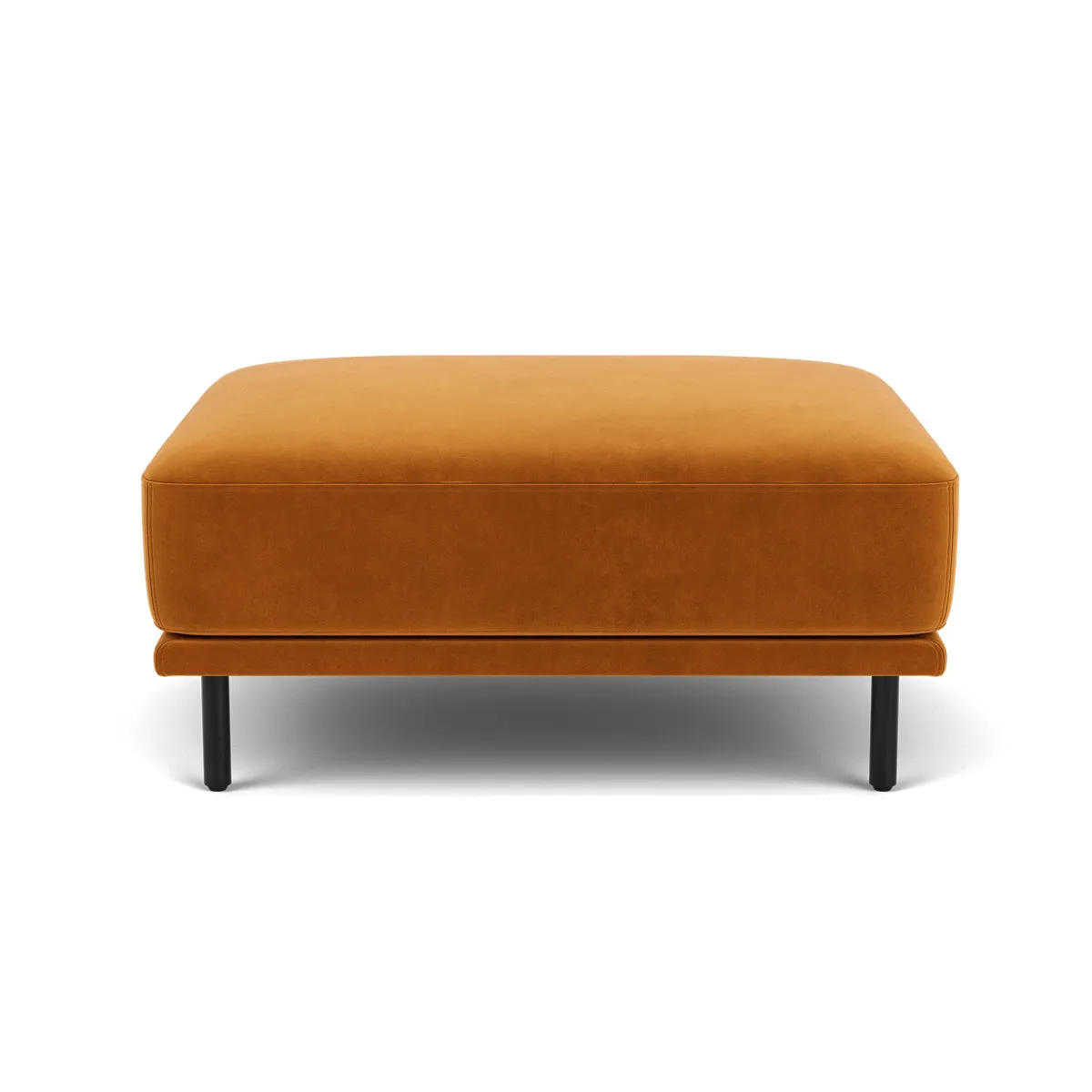 Harvey Velvet Ottoman