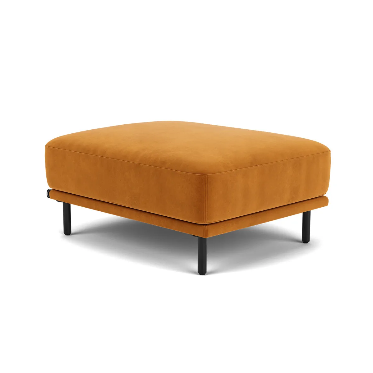 Harvey Velvet Ottoman