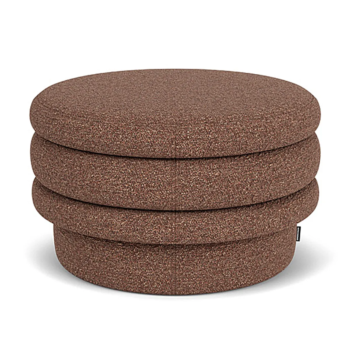 Honey Boucle Ottoman
