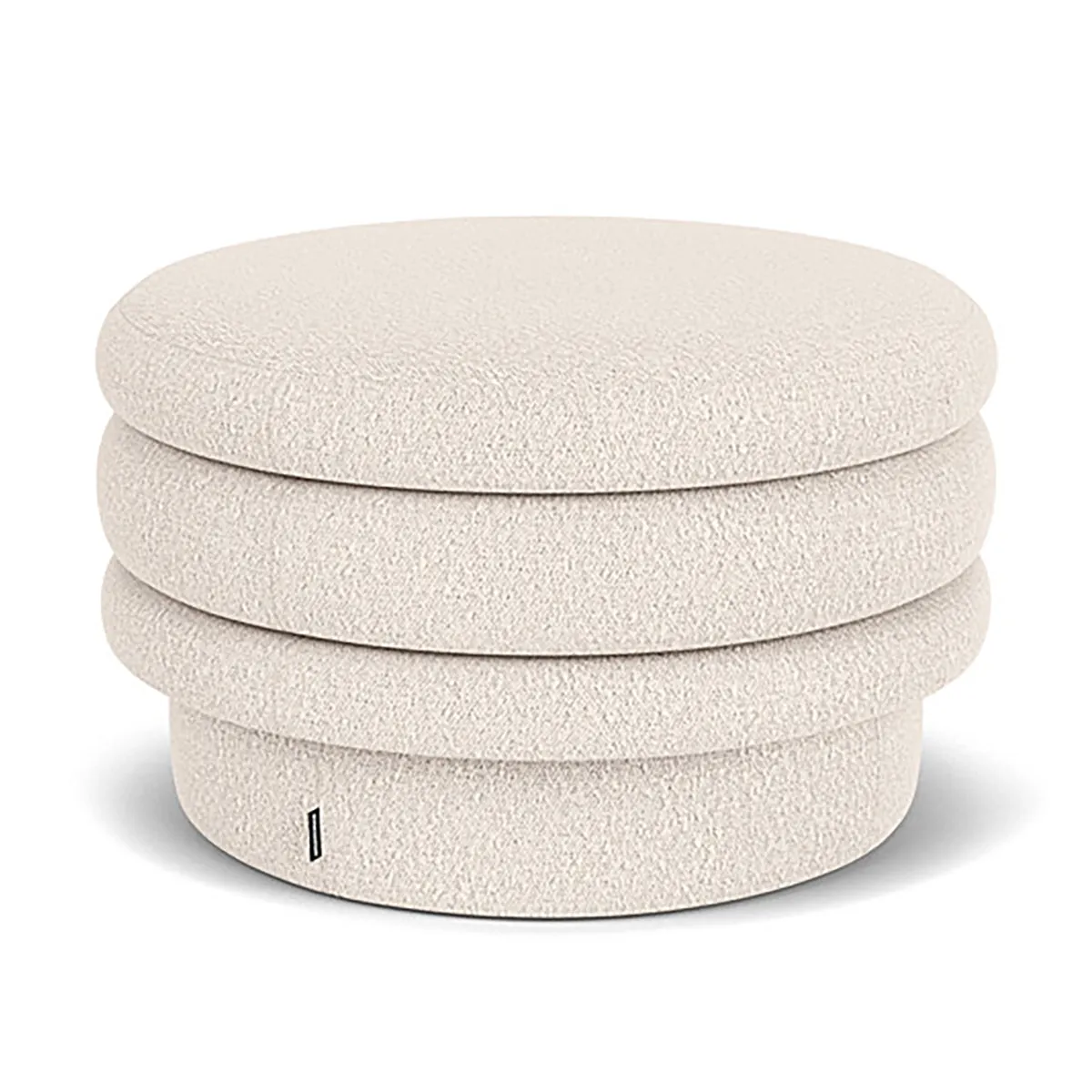 Honey Boucle Ottoman