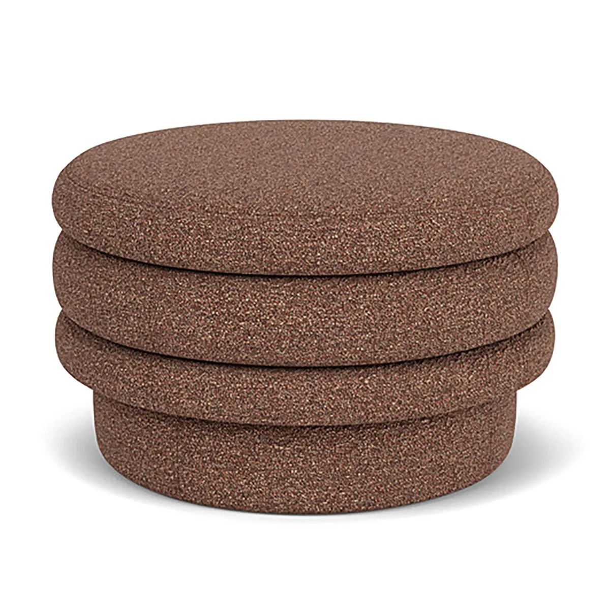 Honey Boucle Ottoman