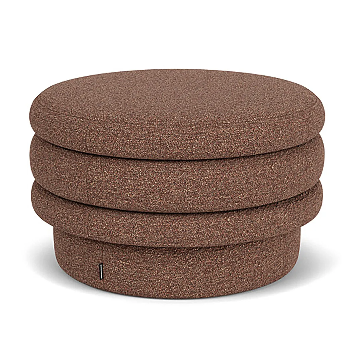 Honey Boucle Ottoman