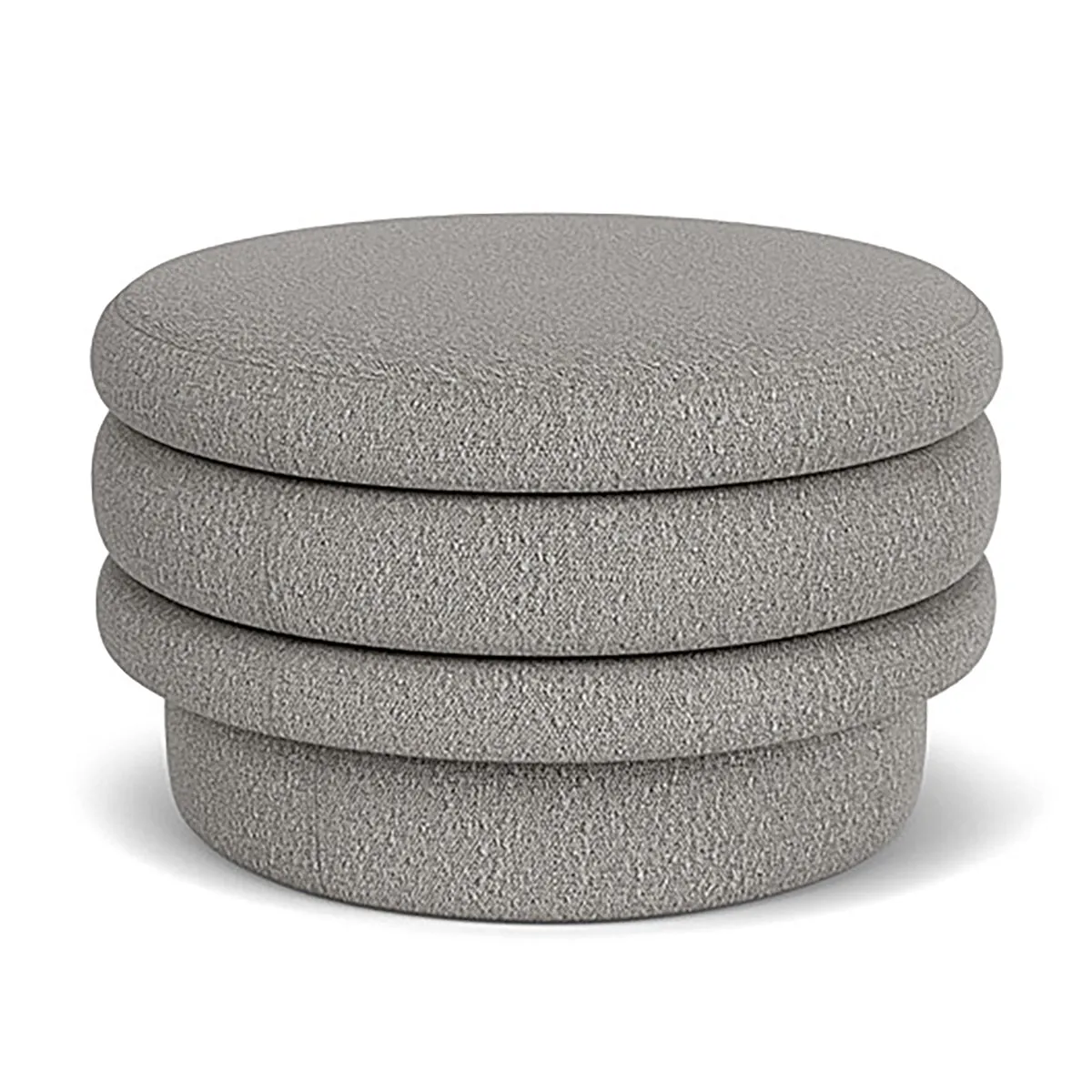 Honey Boucle Ottoman