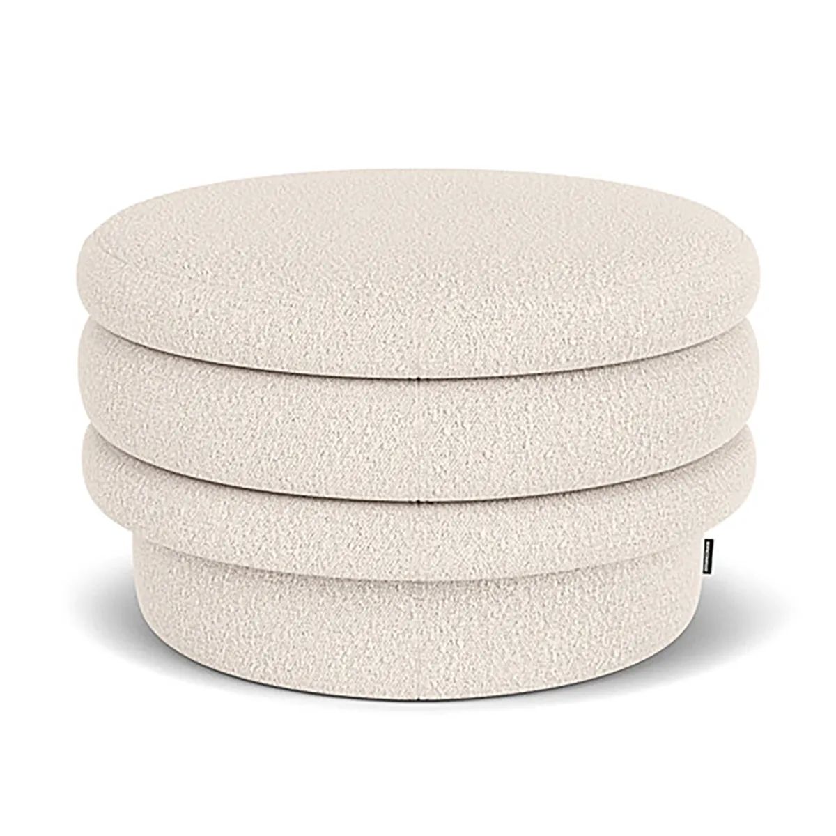Honey Boucle Ottoman