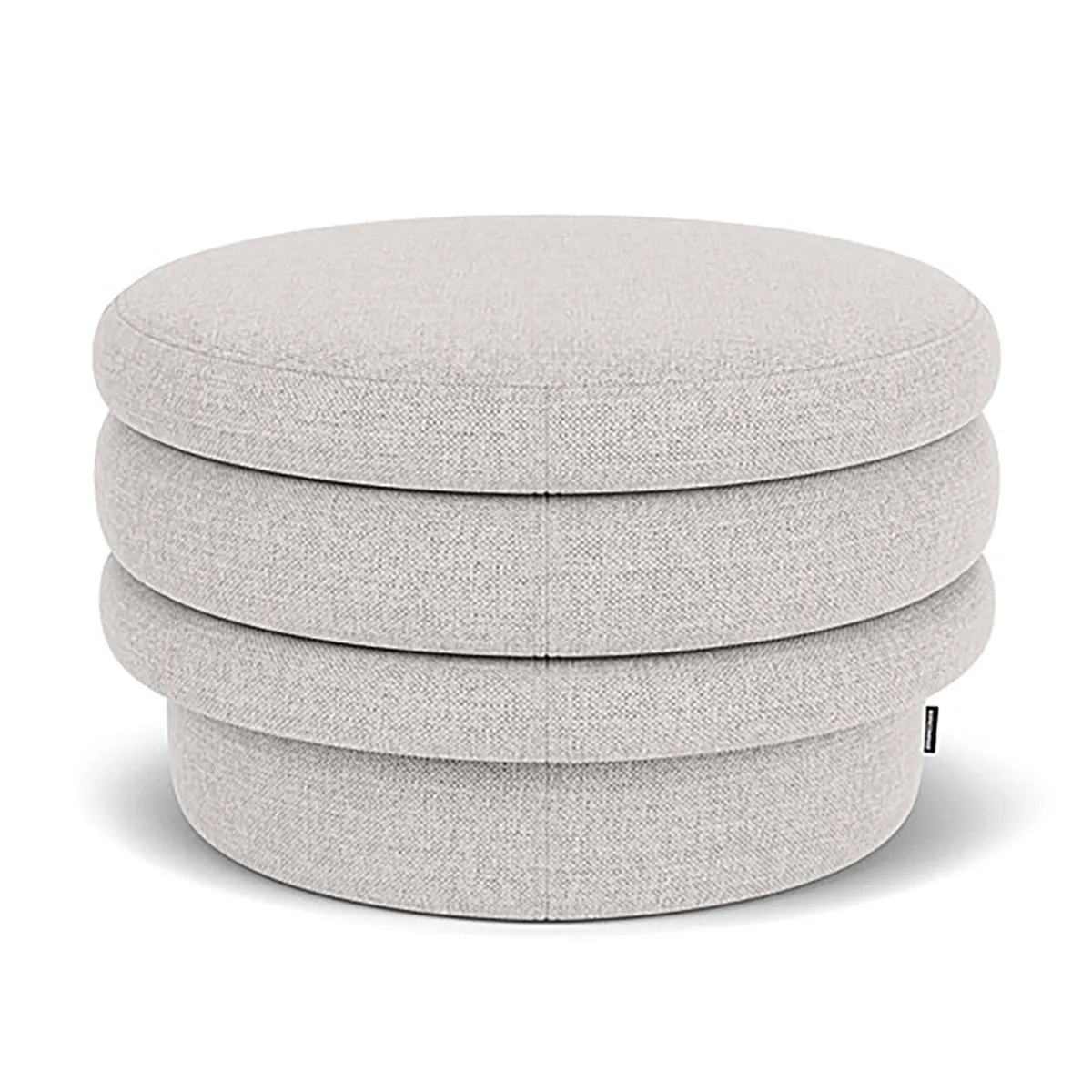 Honey Fabric Ottoman