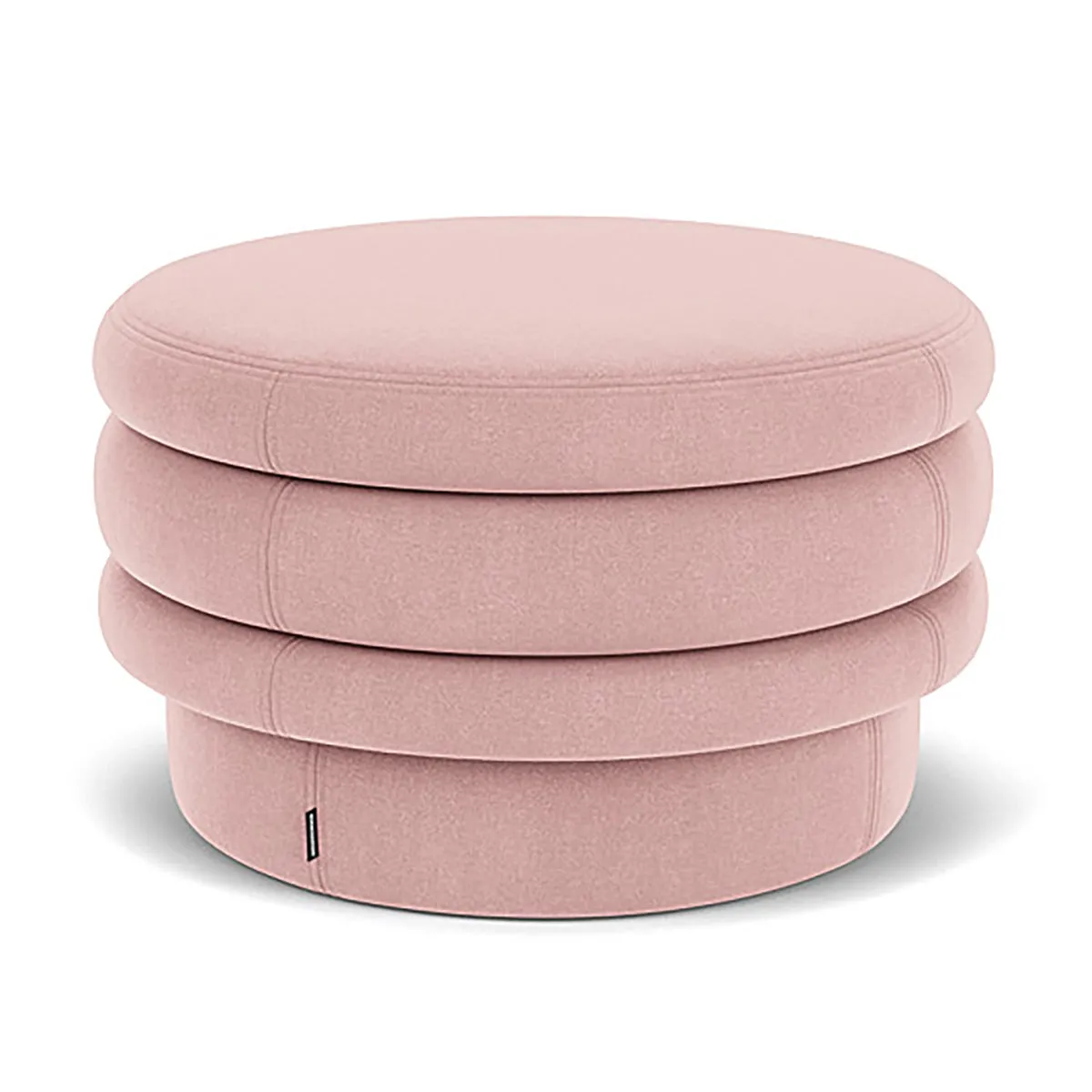 Honey Fabric Ottoman