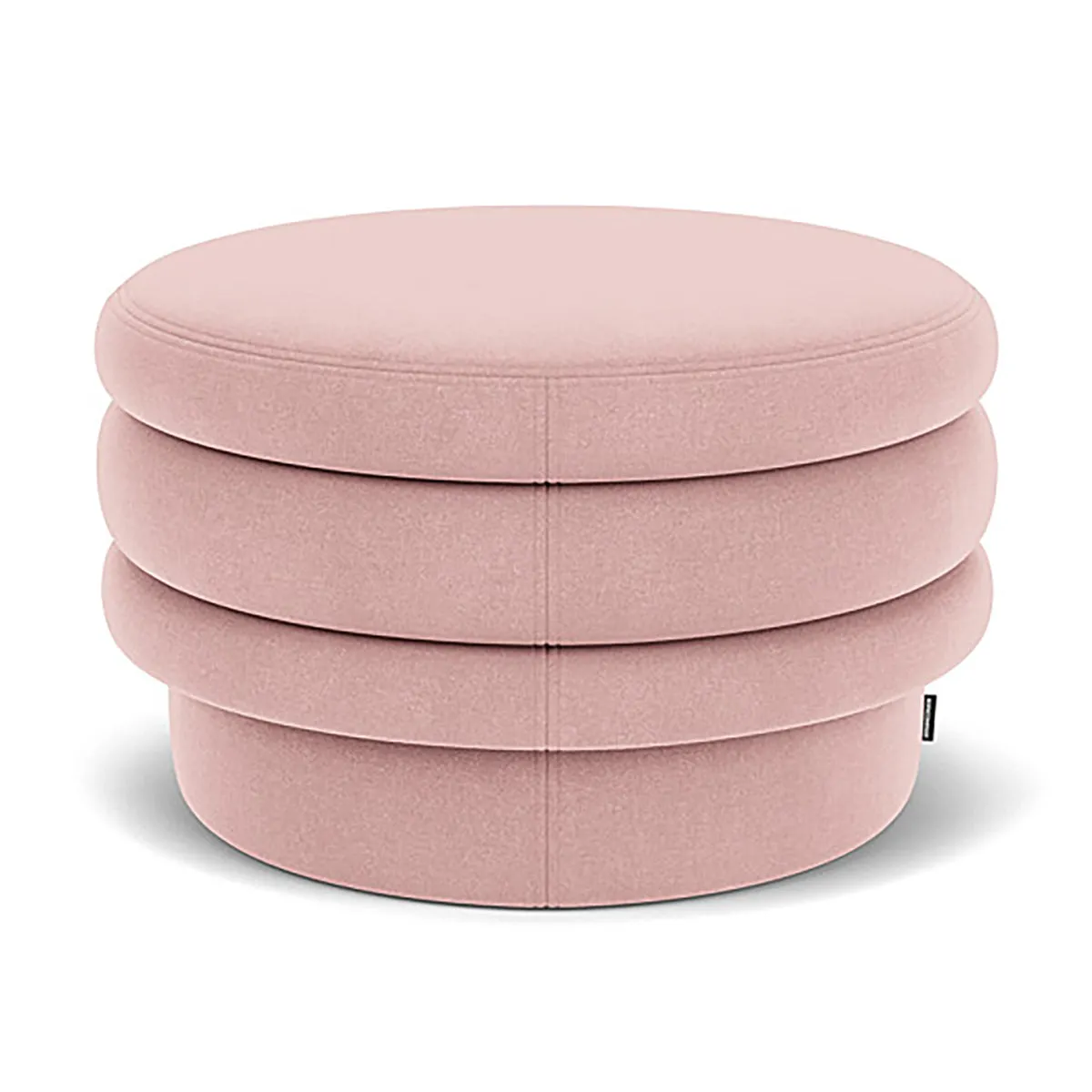 Honey Fabric Ottoman