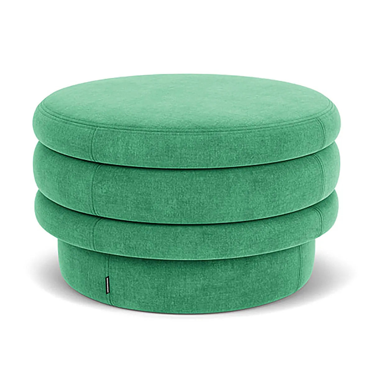 Honey Fabric Ottoman