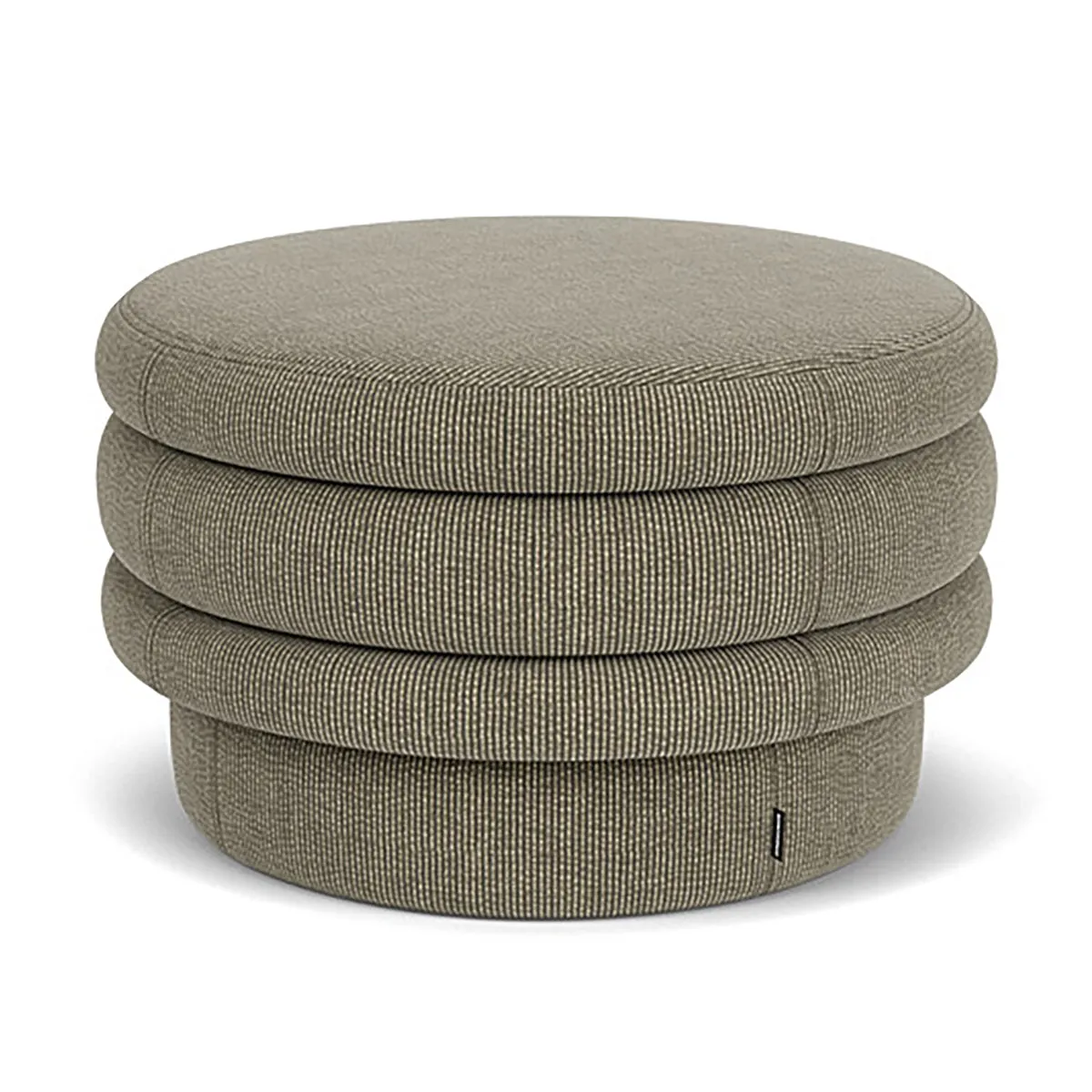 Honey Velvet Ottoman