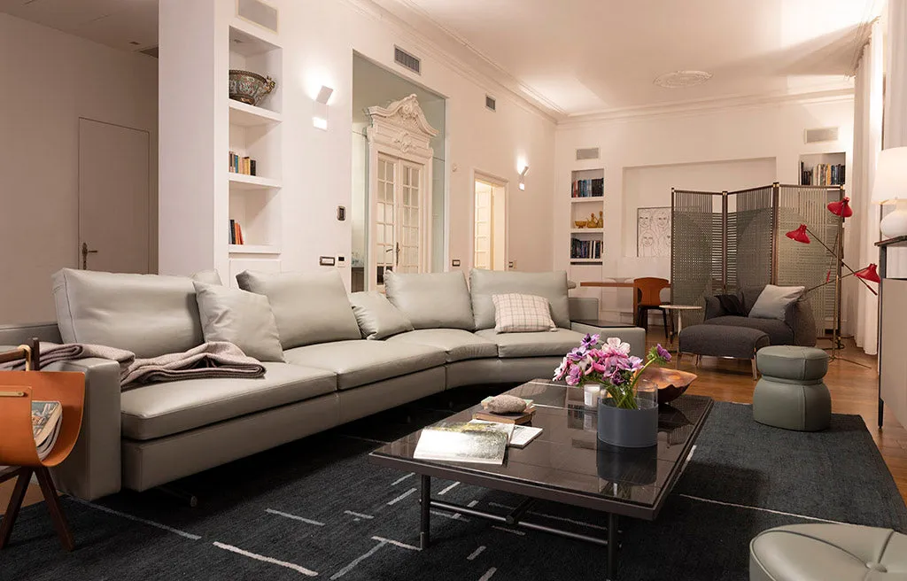 In The Mood 45 Curved Sectional Sofa