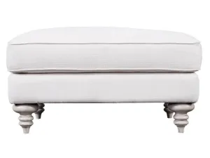 IVORY OTTOMAN