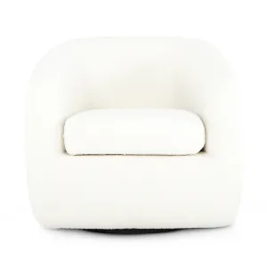 Jasper Boucle Swivel Armchair
