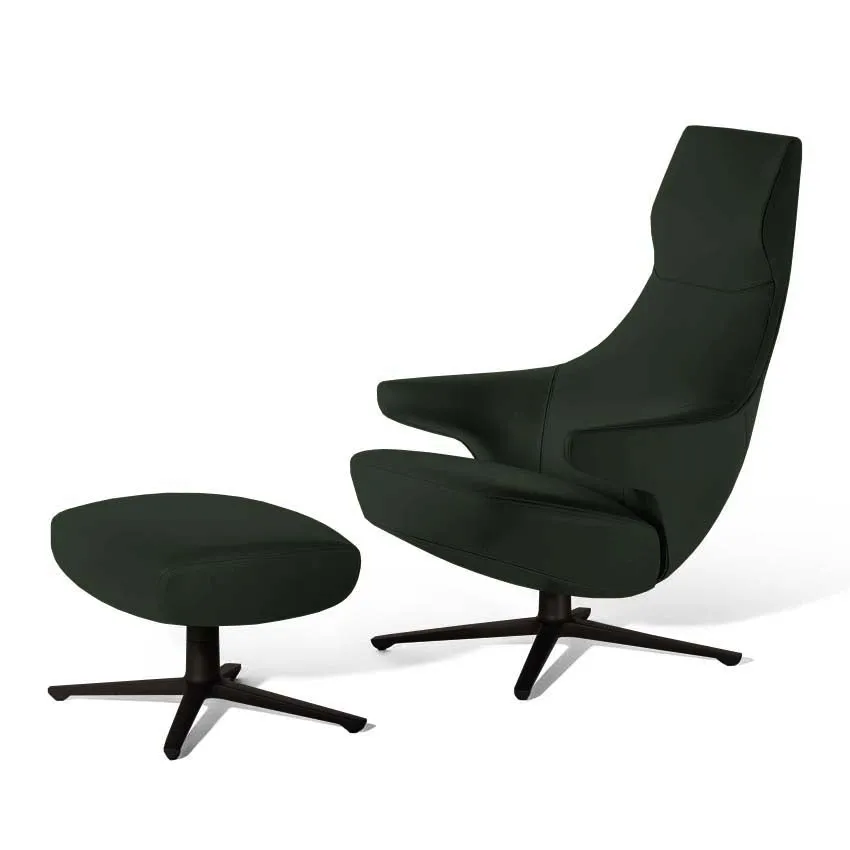 Jay Lounge Swivel Armchair