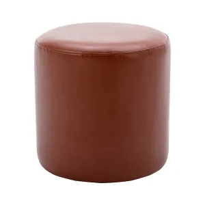 Juliette Leatherette Ottoman (40cm)
