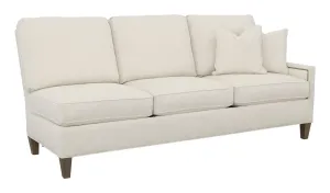 Kelly Right Arm Sofa with Tapered Leg