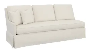 Kelly Skirted Left Arm Sofa