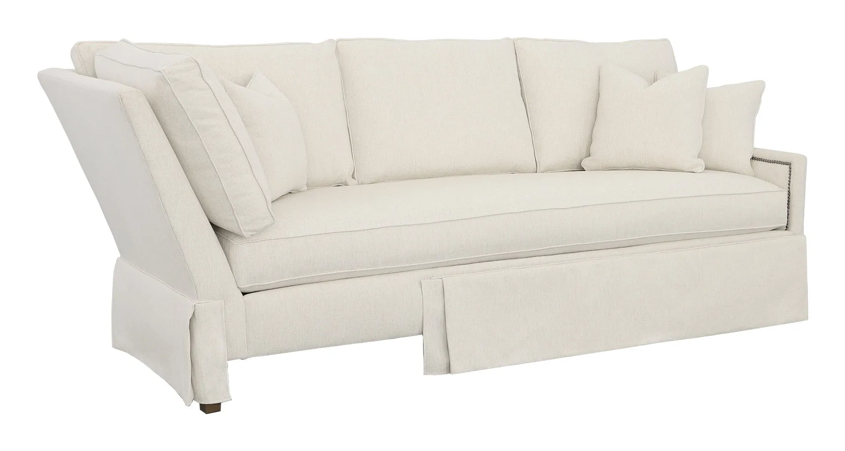 Kelly Skirted Right Arm Corner Sofa