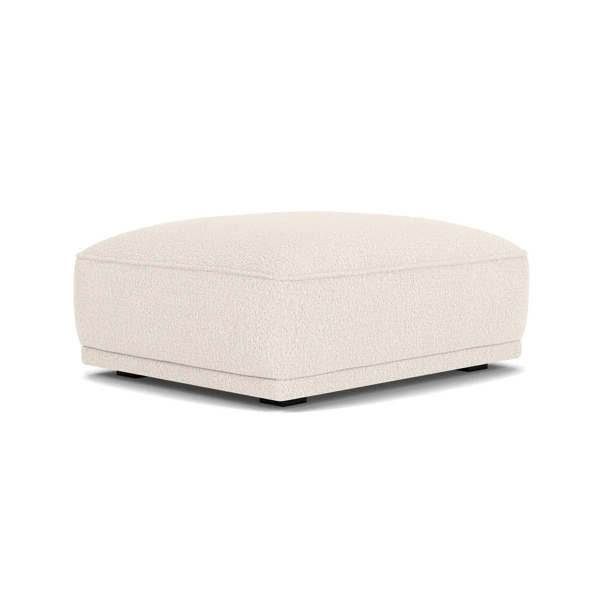 Leonora Boucle Ottoman