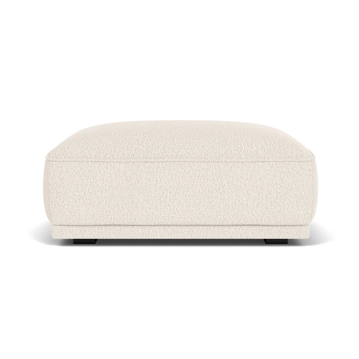 Leonora Boucle Ottoman