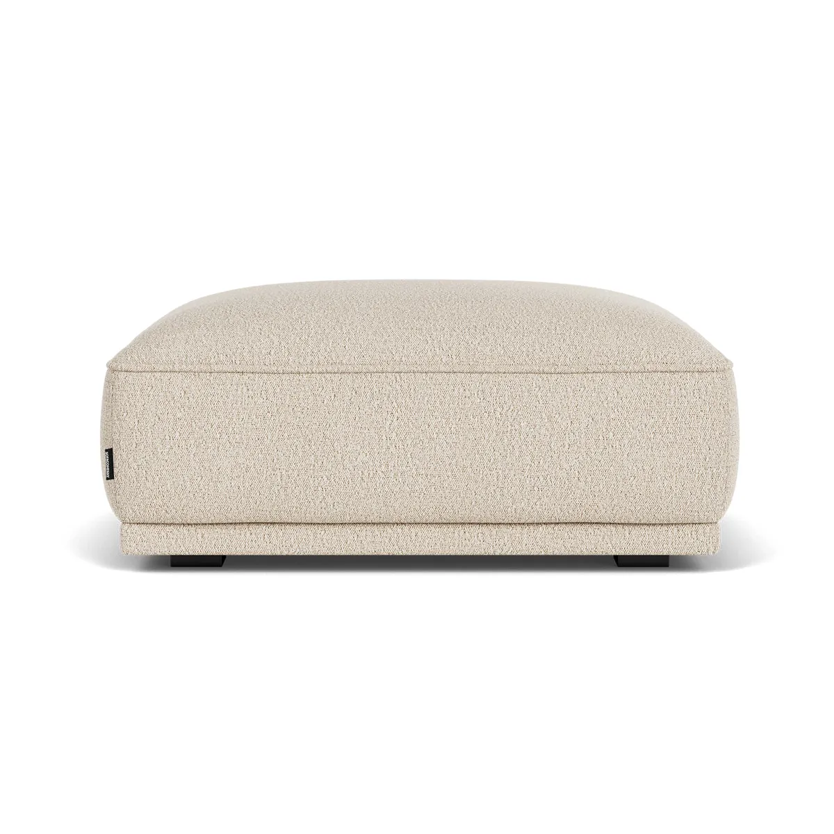 Leonora Boucle Ottoman