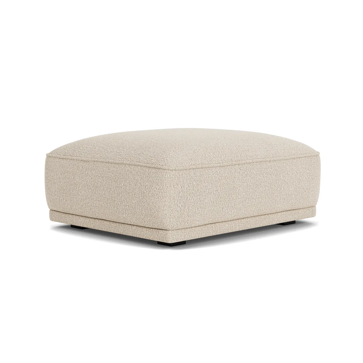 Leonora Boucle Ottoman