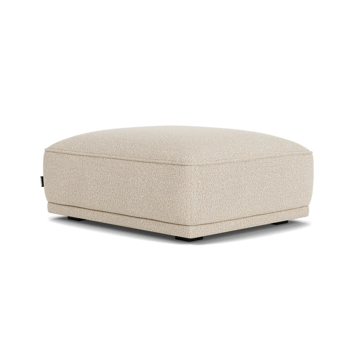 Leonora Boucle Ottoman